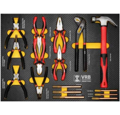 Werkstattwagen, 7 Schubladen, 246-teilig