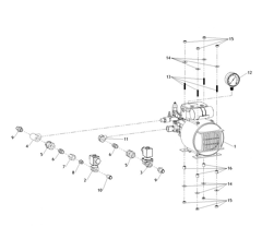 Kit de brumisation 25 buses - 2 L/min - RENSON