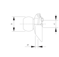 Rotule + cone de guidage catégorie 3/2
