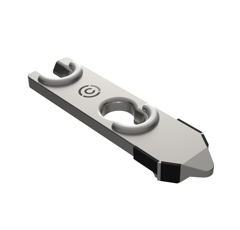 Sabot avec plaquettes carbure ACTISOL 19310002 / 19310003 adaptable