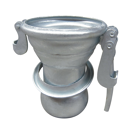 Réduction femelle-mâle Ø 200 mm x Ø 150 mm