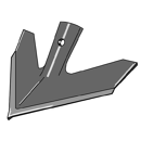 Gänsefuß Schnellwechselschar 200PWV1108 Bourgault, Kverneland Nachbau