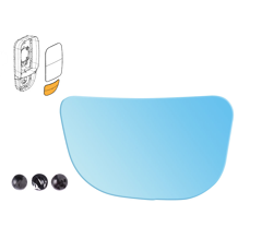 Verre de rétroviseur pour tracteur MASSEY FERGUSON ACP0304640 adaptable