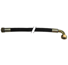 Tuyau hydraulique avec raccords pour téléscopique MANITOU 243034 adaptable
