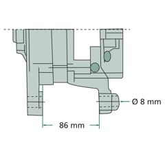 Alternateur MAHLE LETRIKA 14 V - 55 A / MG 426