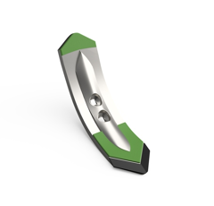 Soc de cultivateur réversible avec plaquettes carbure, rechargement et renfort acier KONGSKILDE 105000650 adaptable