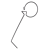 Dent gauche étrille pour LELY 3510300180 adaptable