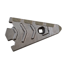 Nez de contre-sep Droit carbure équerres et renfort acier pour charrue LEMKEN 3401903 adaptable