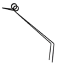 Peigne 585 mm pour semoir CARRE 50400200 adaptable