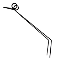 Peigne 585 mm pour semoir CARRE 50400200 adaptable