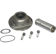 Lager mit Welle für Landmaschine KVERNELAND 060624 Nachbau.