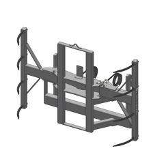 Griffe balles hydraulique 8 dents  AGRAM