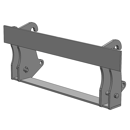 Interface d'accroche pour chargeur frontaux FAUCHEUX B/RODA adaptable