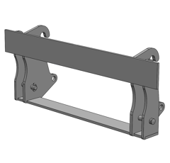 Interface d'accroche pour chargeur frontaux FAUCHEUX B/RODA adaptable