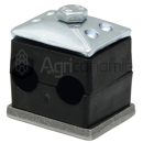 Attache double Ø 12 x 30 mm STAUFF