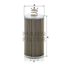 MANN  Ölfiltereinsatz H8161