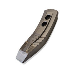 Soc de cultivateur avec renfort acier et plaquettes carbure PÖTTINGER 9762500151 adaptable.