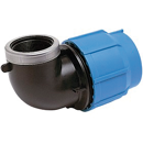 Winkel 90° mit Igt für PE Rohre