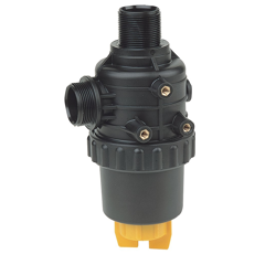 Filtre d'aspiration 314 ARAG 1"1/2 mâle avec vanne de fermeture