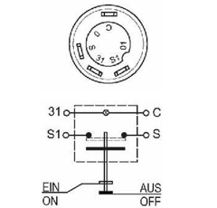 Bouton poussoir pour tracteur FENDT G395970100022 adaptable