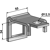 Halter für Zinken 32х10 mit Verstärkungsfeder 32x10