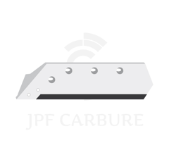 Soc carbure Gauche à pointe boulonnée 14" H pour charrue KUHN HUARD 622167 adaptable