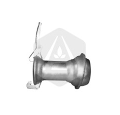 Cône de réduction galva + raccord mâle/femelle adaptable