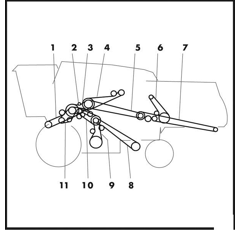 Courroie trapézoïdale pour moissonneuse-batteuse Z61150 adaptable