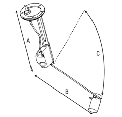 Tankschwimmer für Traktor JOHN DEERE AL39477 Nachbau
