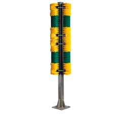 Brosse sur poteau Mini 100 - longueur 1,50m sur platine inclus | PATURA