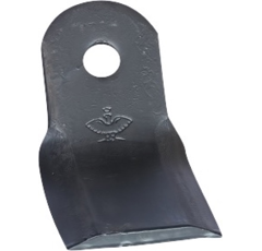 Couteau-Y pour broyeur 130x60mm AGRICOM adaptable - Blacksteel©