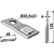 Couteau droit pour faucheuse TAARUP 56110400 adaptable - Blacksteel©