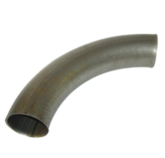 Rohrbogen, 90°, Ø 100 mm, schwarz