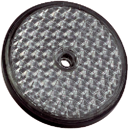Rückstrahler weiß zum Aufleben ∅ 60 mm Nachbau