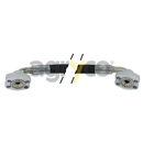 Tuyau hydraulique avec raccords pour téléscopique MERLO 57265 adaptable