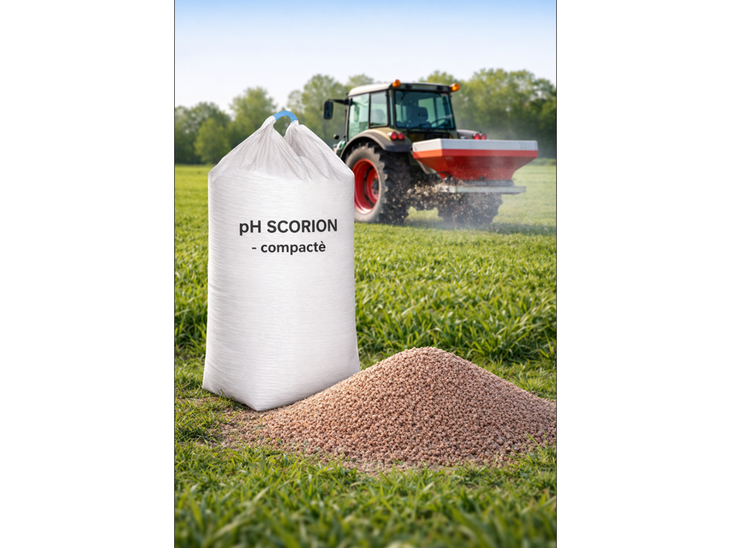 PH Scorion scories compactées | Amendement calcium soufre