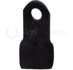 Fléau gauche pour broyeur 155 x 8 mm RÖLL 650323 adaptable