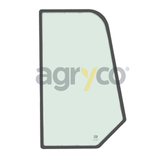 Vitre de portesupérieure - arrière - gauche - plate - teintée pour téléscopique JCB 827/30472 adaptable