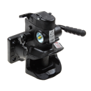 Flanschzugmaul automatisch 140x80 mm, Ø 32 mm Schwarz