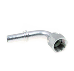 Pressnippel Bogen 90° DN161116JICIG90S Alfagomma