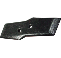 Pointe de soc réversible droite pour charrue KUHN 622128 origine