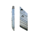 Pointe Droite avec plaquettes carbure, rechargement et plaquettes arrière LEMKEN 3364054 adaptable