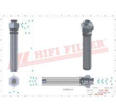 Filtre hydraulique adaptable HIFI FILTER SH62546