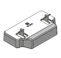 Heckgewicht TW-S Rear I, 450 kg Schwarz, Kat. 1 