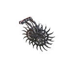 Roue étoile pour houe rotative (élément complet) adaptable - BlackSteel©