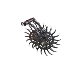 Roue étoile pour houe rotative (élément complet) adaptable - BlackSteel©