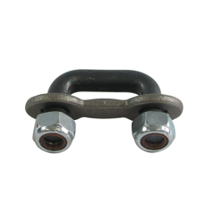 Attache à plaque avec écrou frein Ø 16 x 56 mm pour chaine marine adaptable