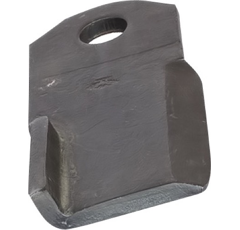 Fléau 215 x 80 x 10 mm pour broyeur HUMUS 301951 adaptable