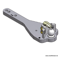 Tragplatte K84 Case Puma,  Schwarz  