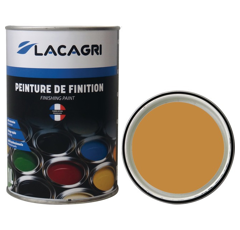Peinture de finition Jaune CASE TP pot 1L| LACAGRI